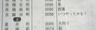 いつやったかな?