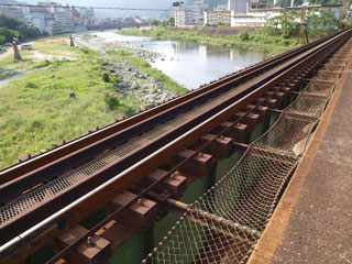 下呂の鉄橋