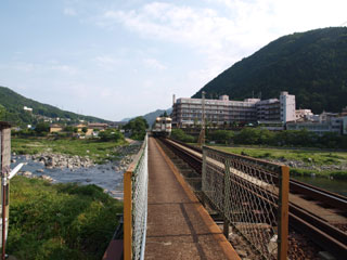 下呂の鉄橋
